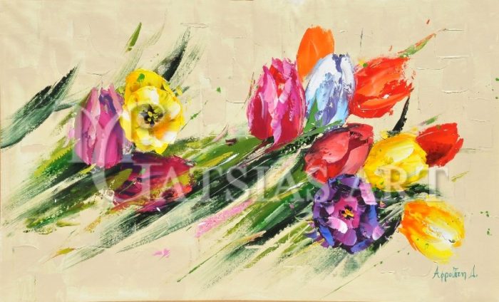 ABSTRACT TULIPS